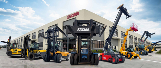 華南重工HNF-EE型25t電動叉車榮獲福建省首臺(套)重大技術裝備認定